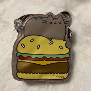 Pusheen Tan and Yellow cross body bag